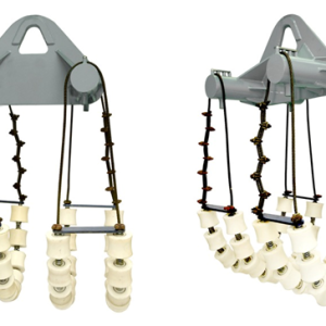 PIPELINE ROLLER CRADLE –PU COATED – SINGLE STRING